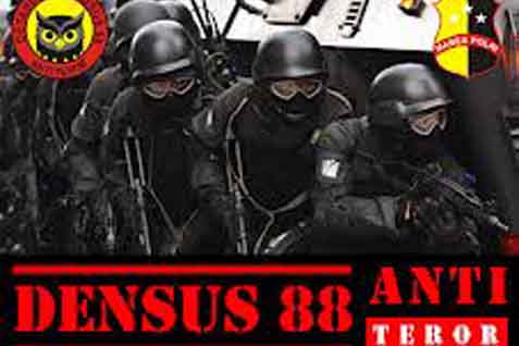 Densus 88 Kembali Tangkap Tiga Terduga Teroris di Jateng